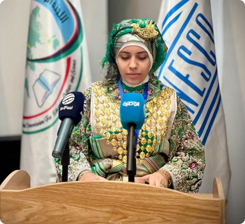 اللجنة الوطنية الليبية للتربية والثقافة والعلوم تحتفل باليوم العالمي للتراث السمعي والبصري بسرايا درغوت